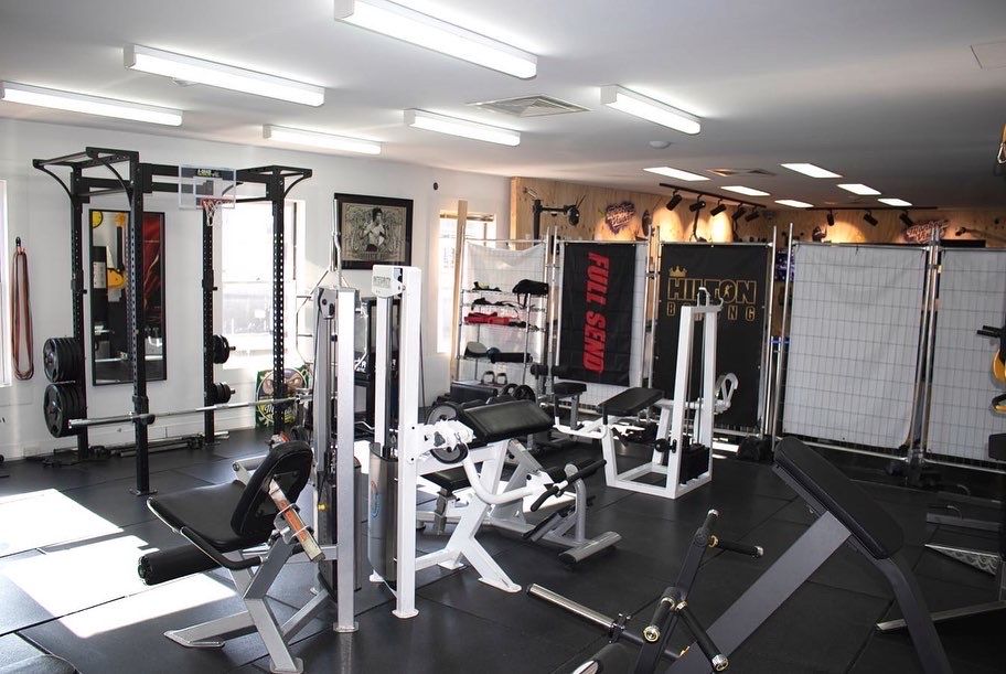 Boxing and strength training studio